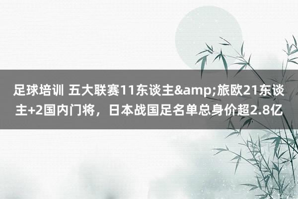 足球培训 五大联赛11东谈主&旅欧21东谈主+2国内门将，日本战国足名单总身价超2.8亿